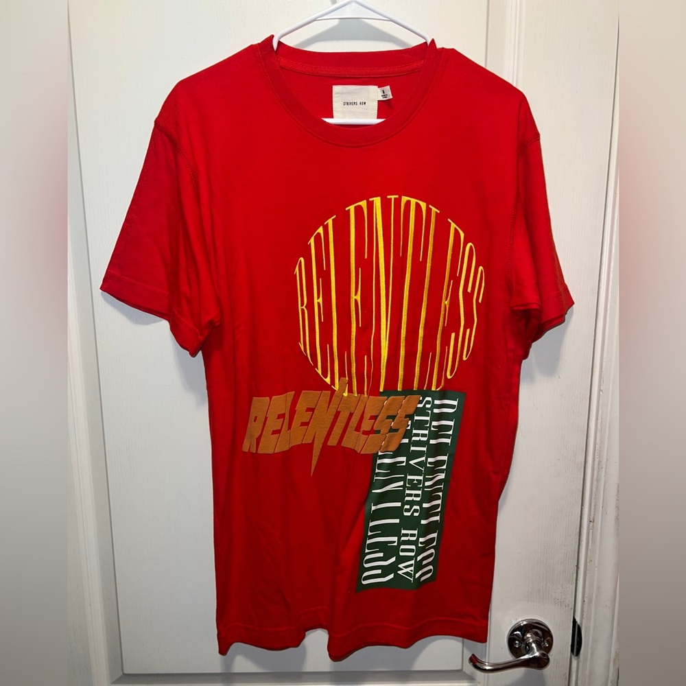 Strivers Row Red Crewneck T-Shirt
